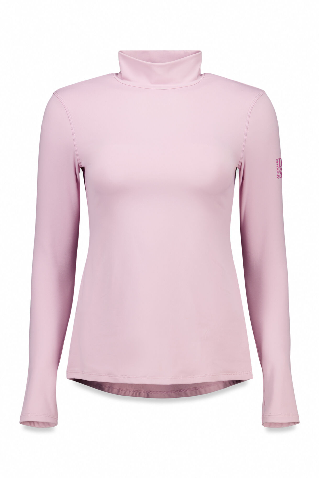 Dash and Stars Camiseta manga larga rosa chicle rosa