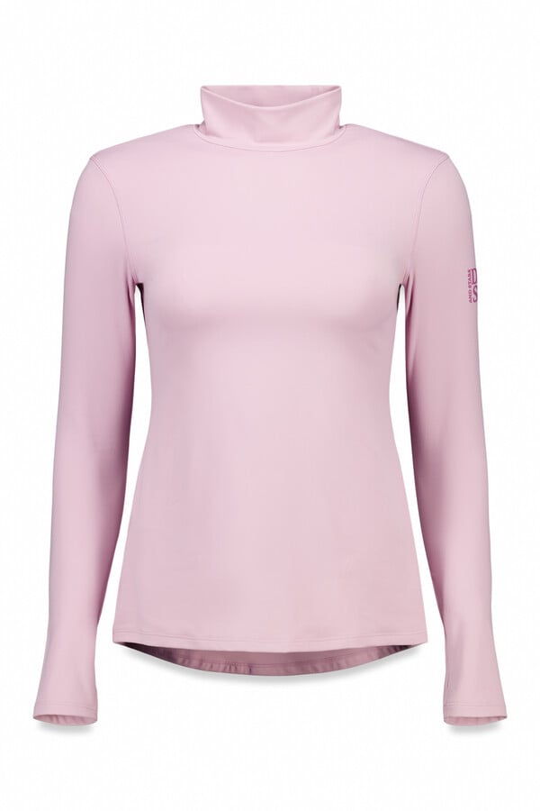 Dash and Stars T-shirt manga rosa chiclete rosa