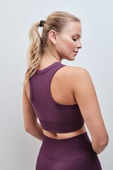 Dash and Stars Soutien desportivo SEAMLESS COMFORT gren&aacute; rosa