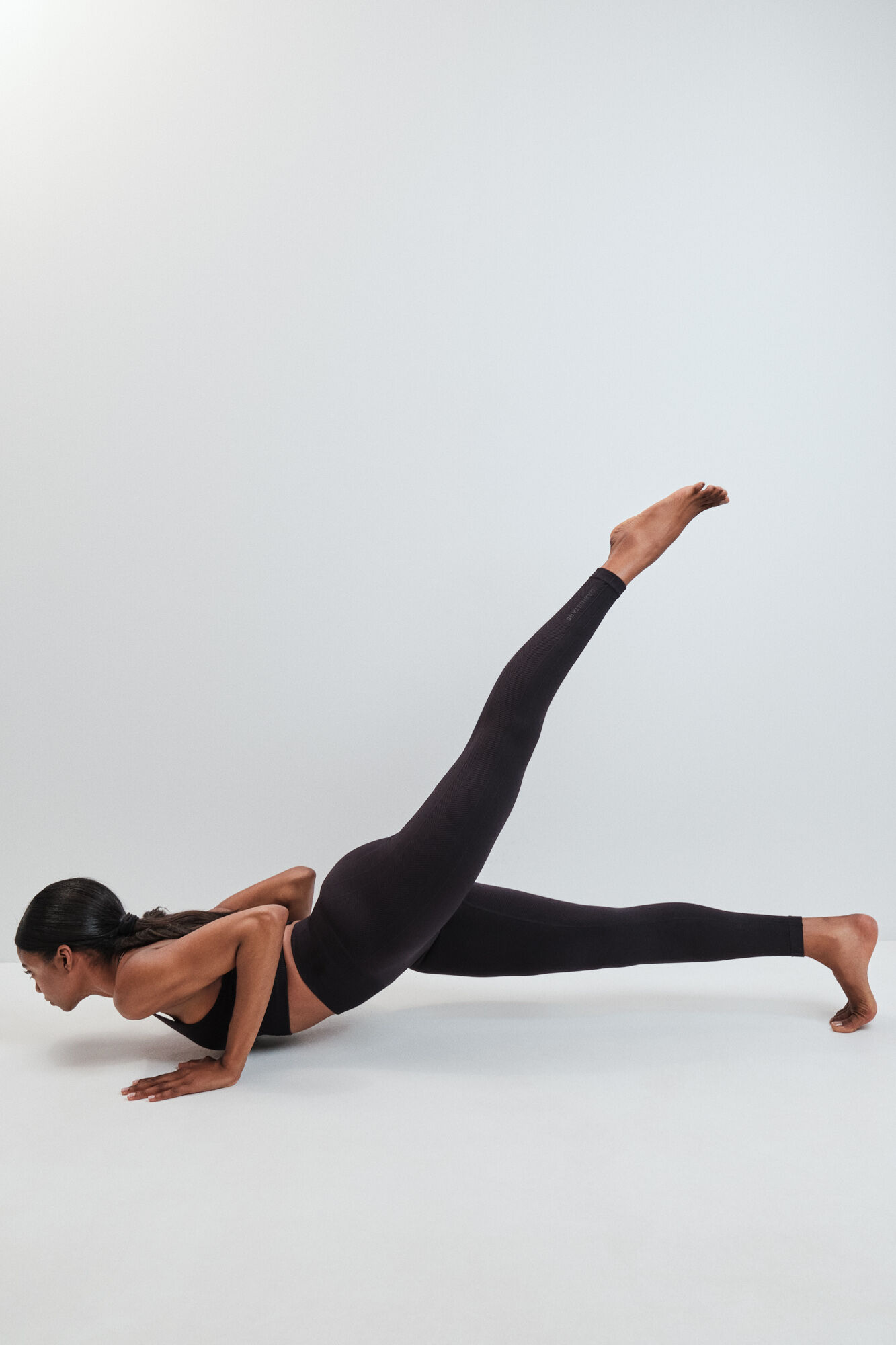 Dash and Stars Legging comprido SEAMLESS COMFORT preto preto