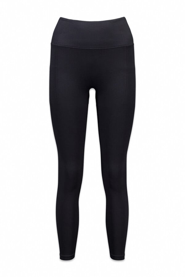 Dash and Stars Legging push up preta SEAMLESS FIT preto