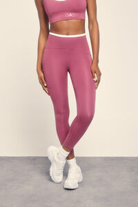 Dash and Stars Legging curta rosa 4D STRETCH rosa