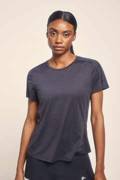 Dash and Stars Camiseta negra ultraligera  negro
