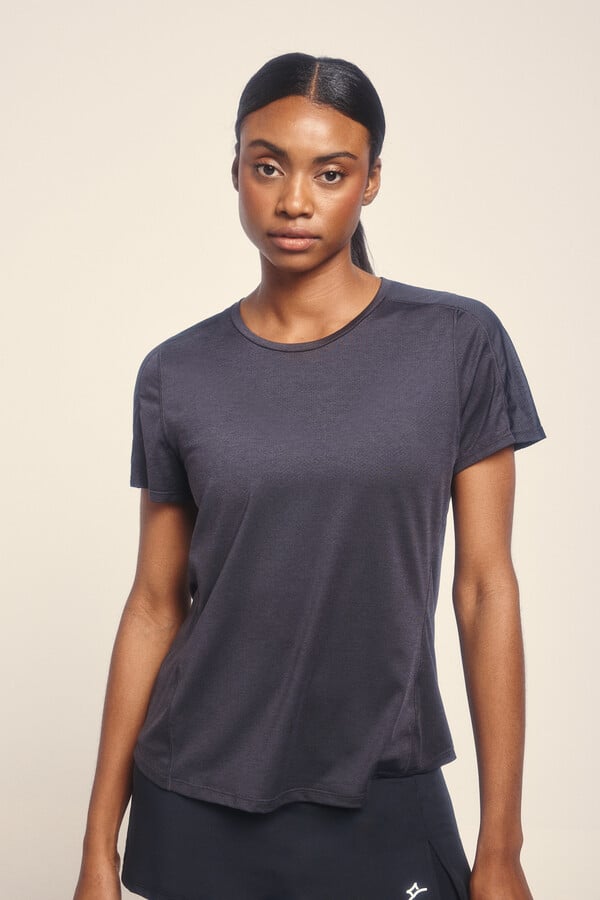 Dash and Stars Camisola preta ultraleve  preto