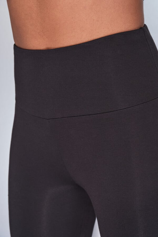 Dash and Stars Leggings pretas longas preto
