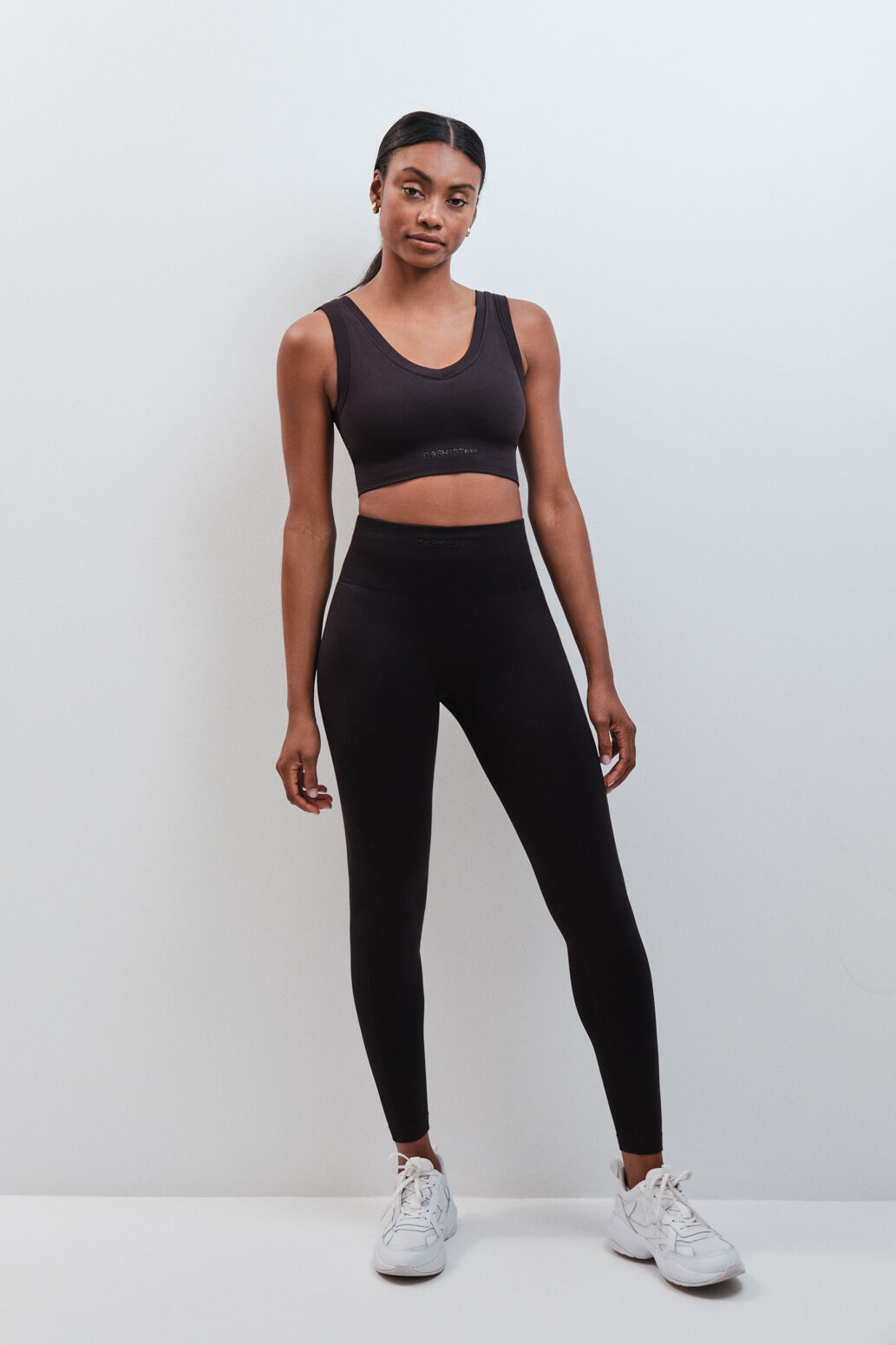 Dash and Stars Soutien desportivo SEAMLESS COMFORT preto preto