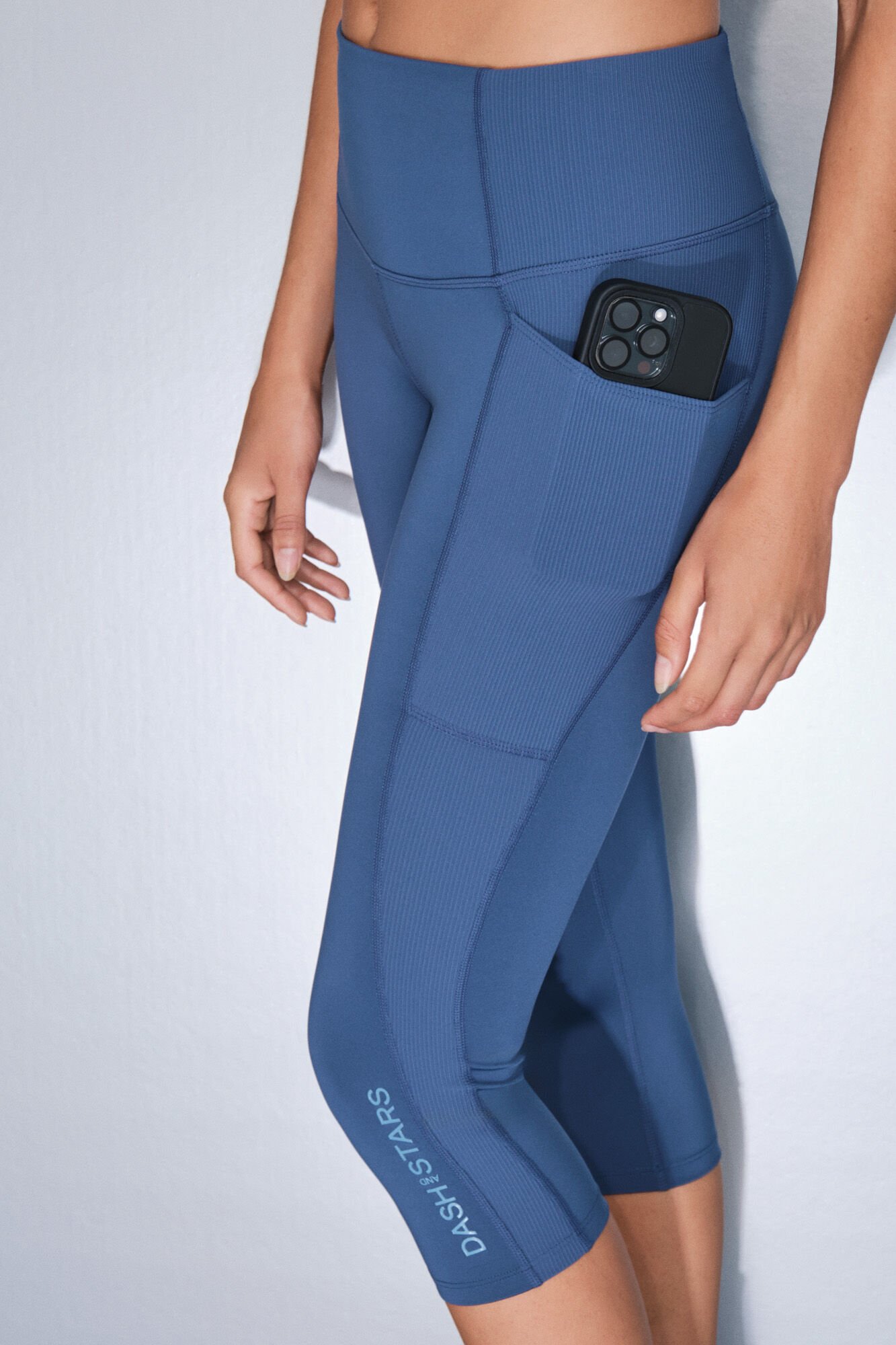 Dash and Stars Leggings 4D STRETCH pirata azul