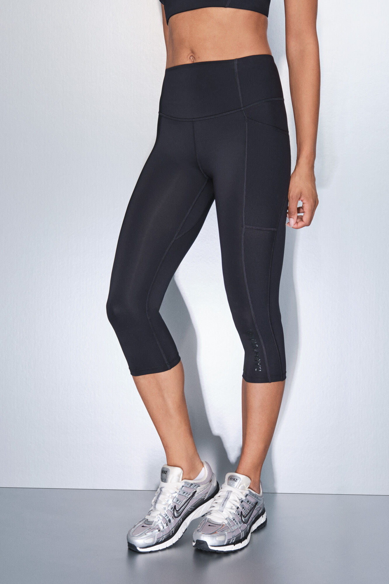 Dash and Stars Leggings pretas 4D STRETCH pirata preto