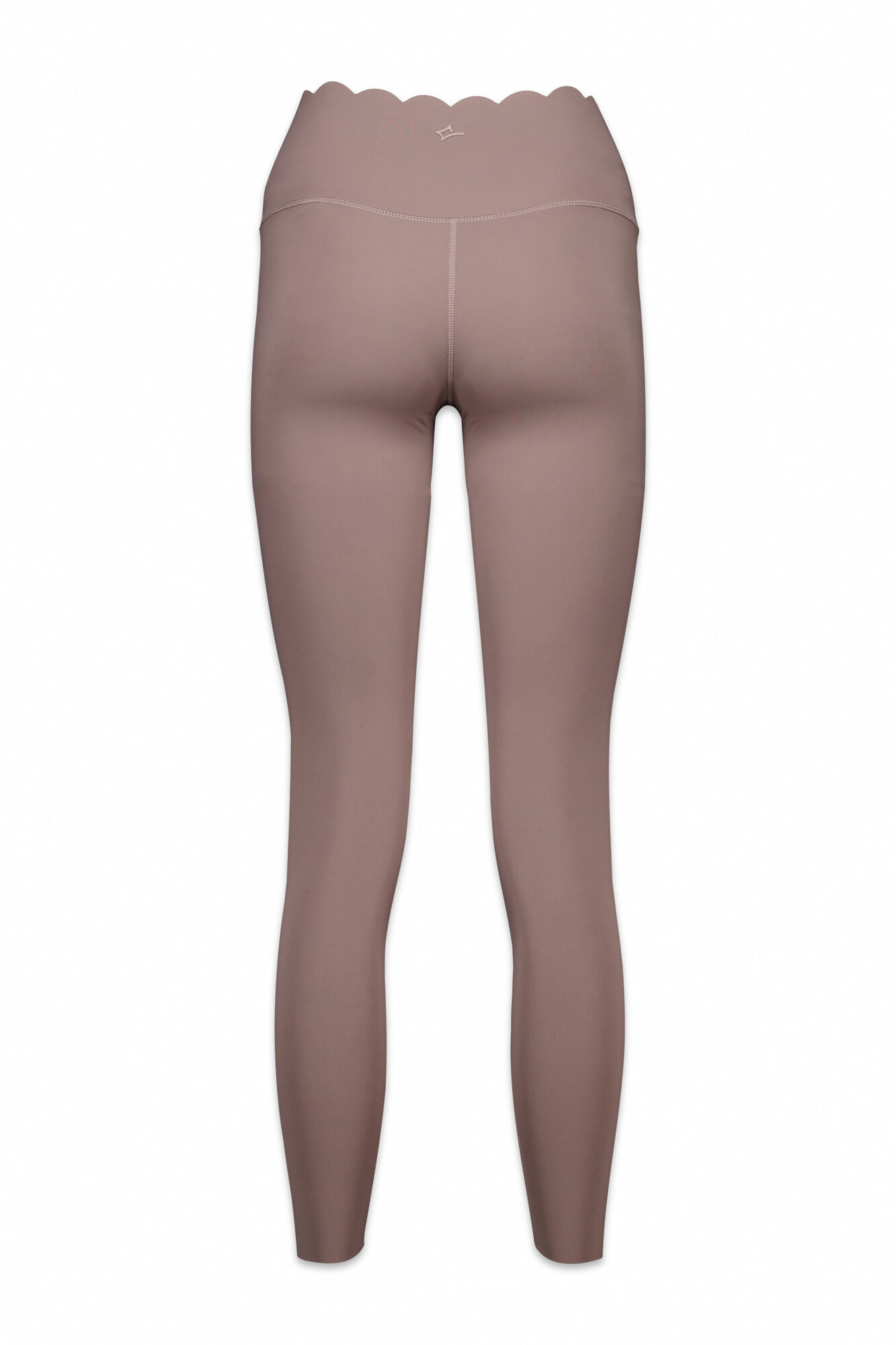 Dash and Stars Leggings COMPRESSIVE largo marr&oacute;n nude