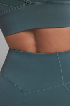 Dash and Stars Leggings ciclista 4D STRETCH verde verde