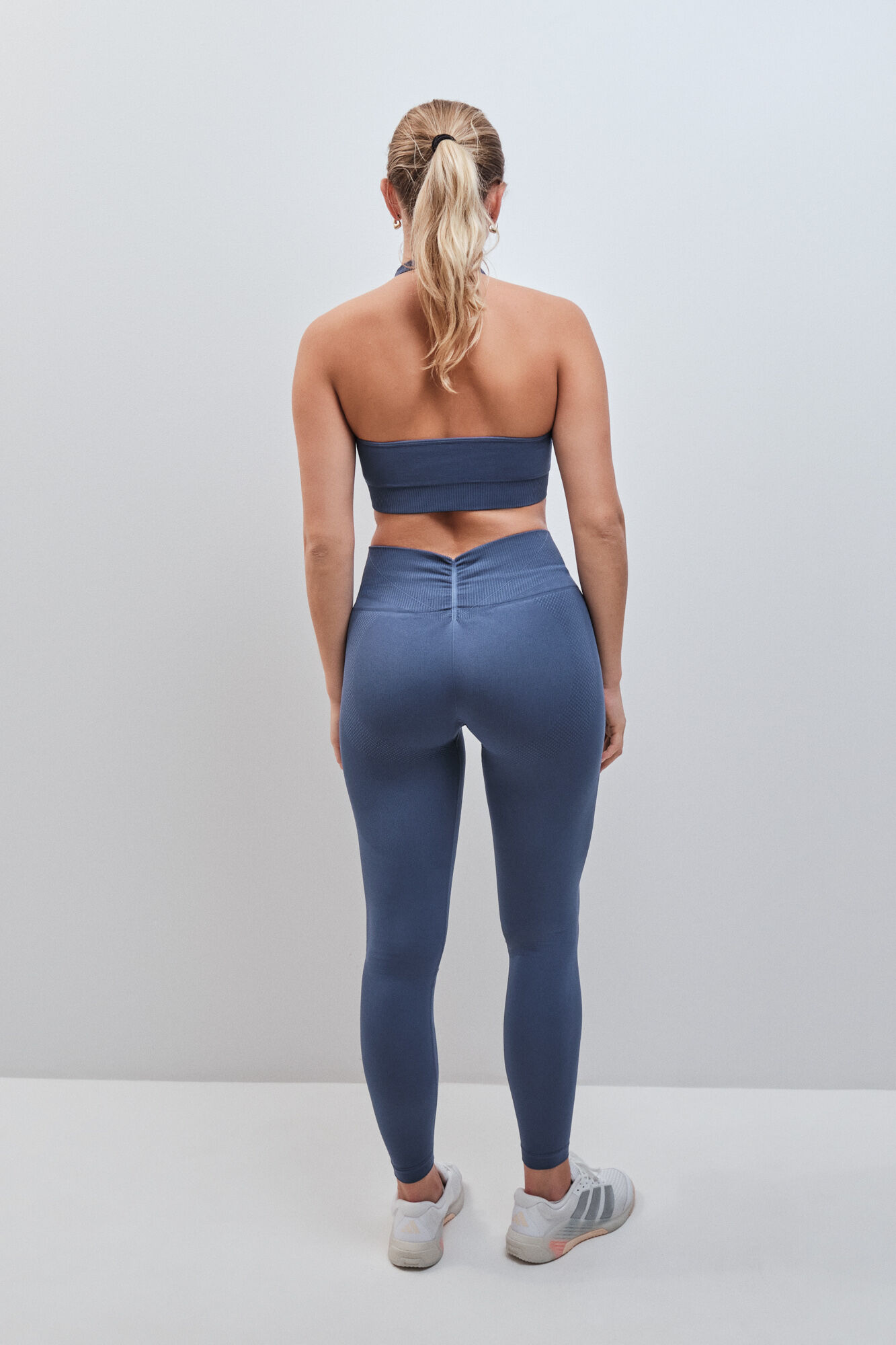 Dash and Stars Leggings compridos SEAMLESS COMFORT azul azul