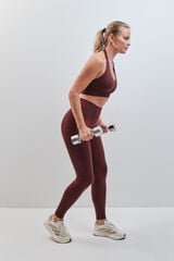 Dash and Stars Leggings compridos SEAMLESS COMFORT gren&aacute; impress&atilde;o