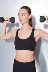 Dash and Stars Soutien desportivo preto SEAMLESS FIT preto