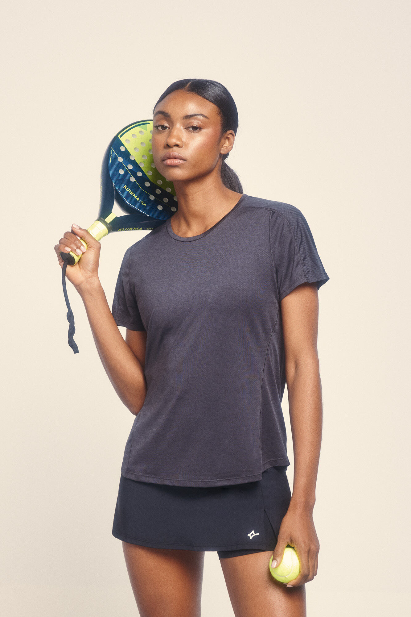 Dash and Stars Camisola preta ultraleve 