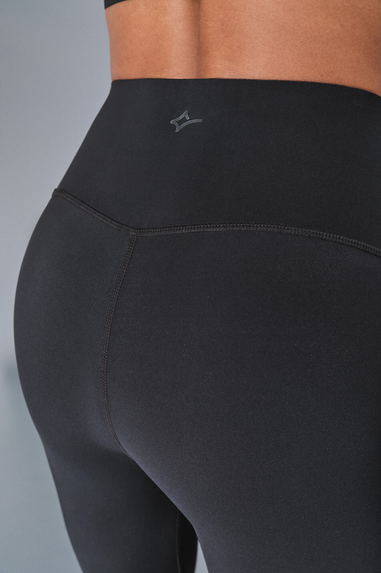 Dash and Stars Legging longa preta COMPRESSIVE preto