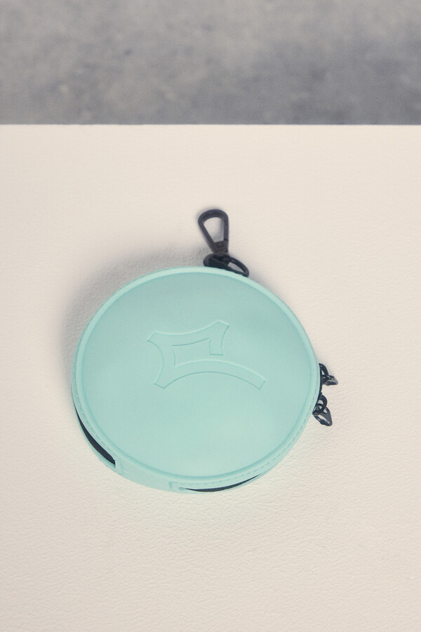 Dash and Stars Carteira de silicone verde verde