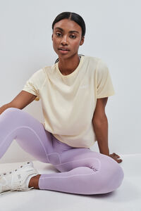 Dash and Stars T-shirt de manga curta extrassuave amarela