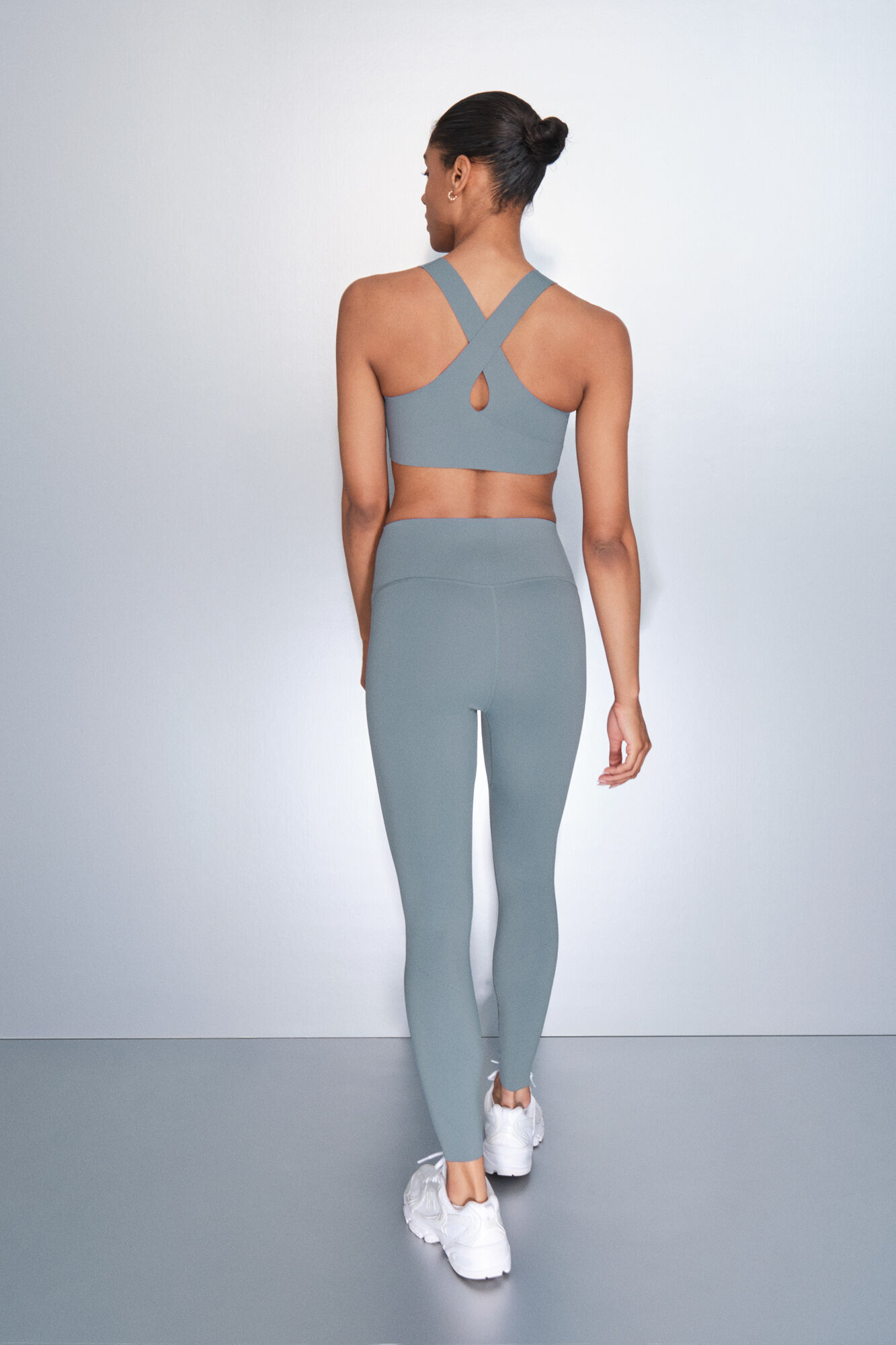 Dash and Stars Leggings largos COMPRESSIVE azul azul