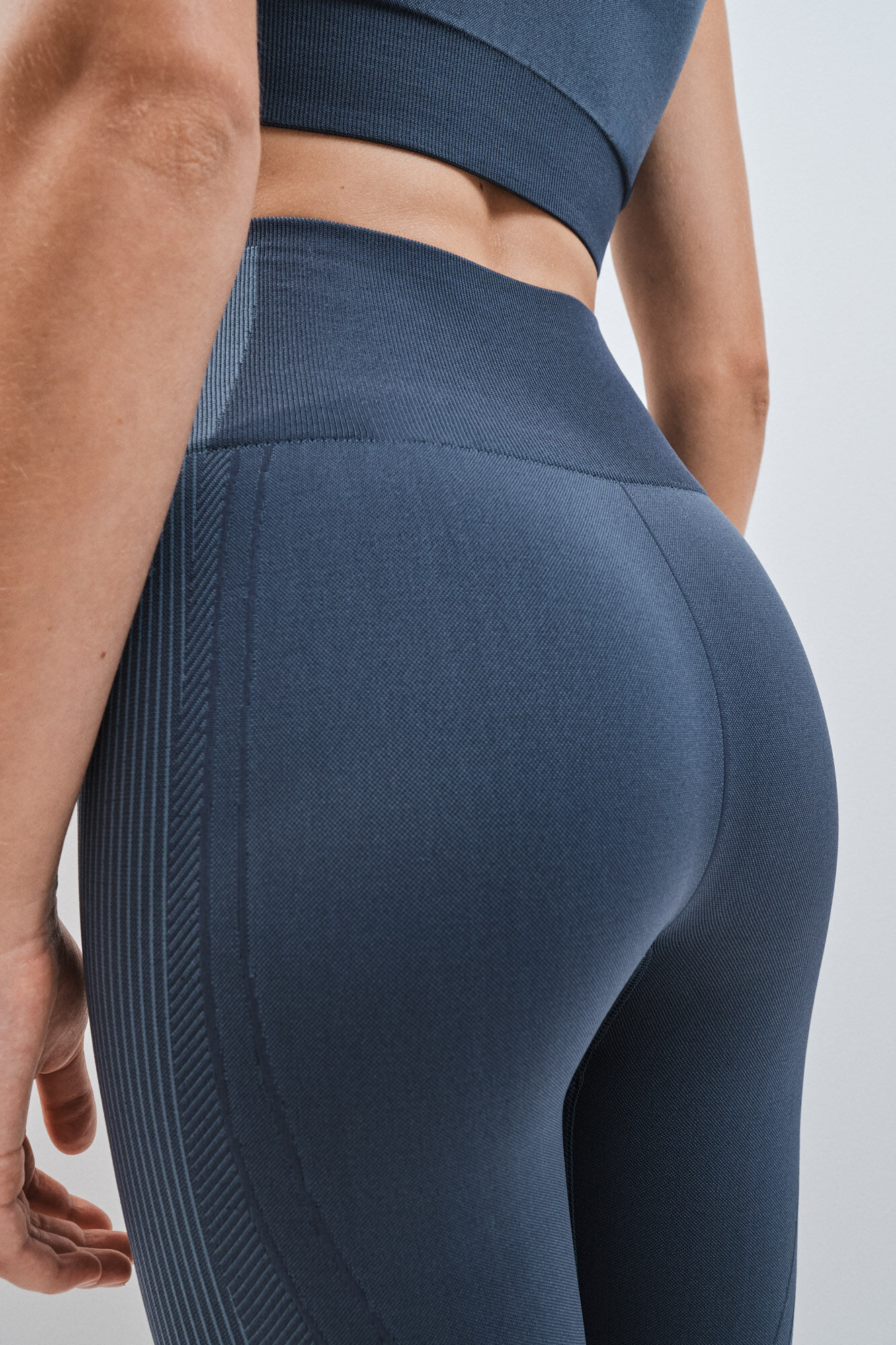 Dash and Stars Legging comprida SEAMLESS COMFORT azul azul
