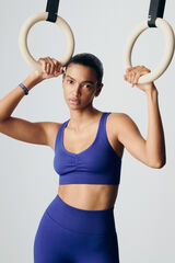 Dash and Stars Soutien desportivo azul SEAMLESS FIT azul