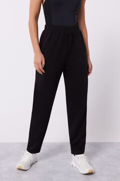 Dash and Stars Calças jogger tato suave preto preto