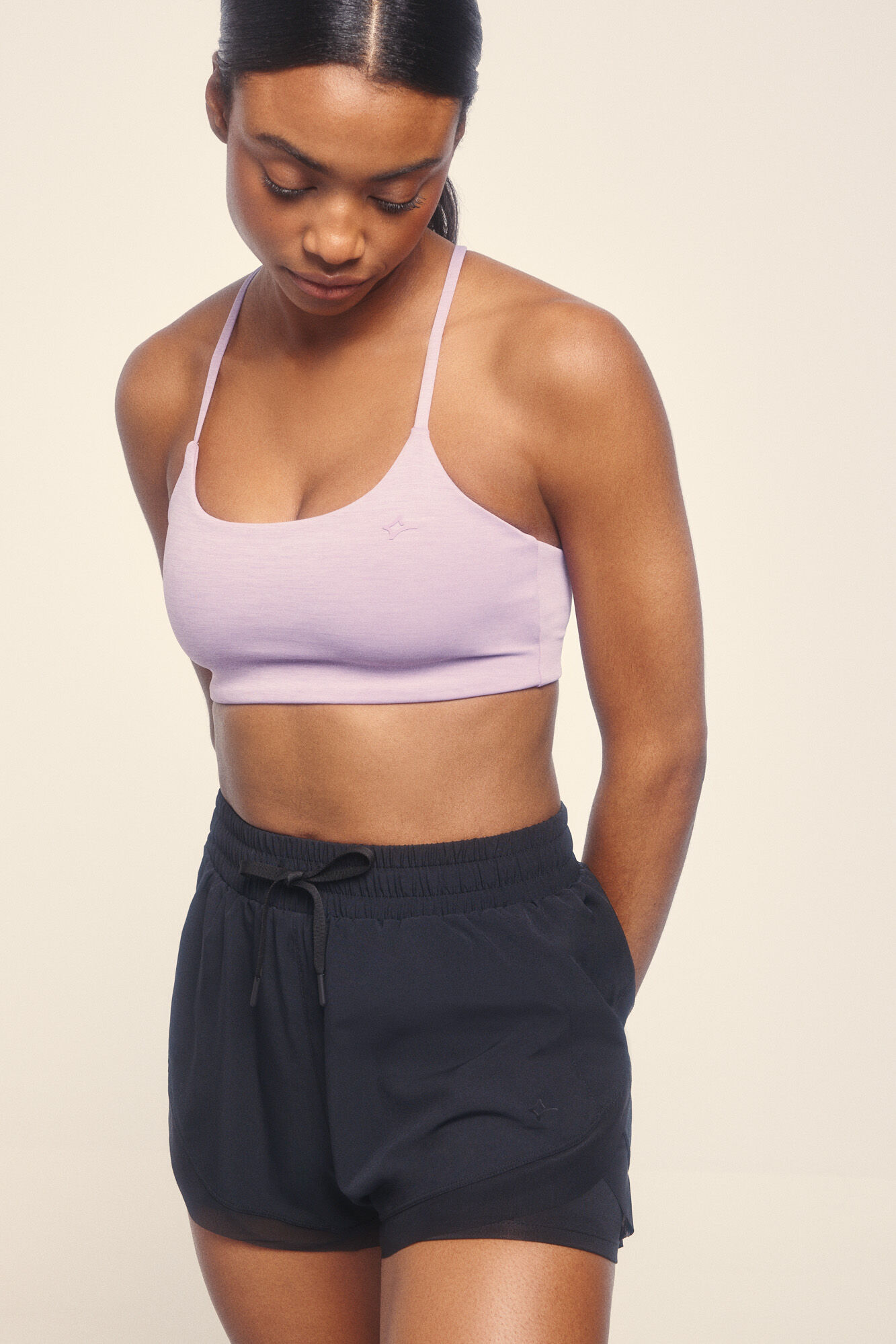 Dash and Stars Cal&ccedil;&otilde;es de malha preta ultra leve preto