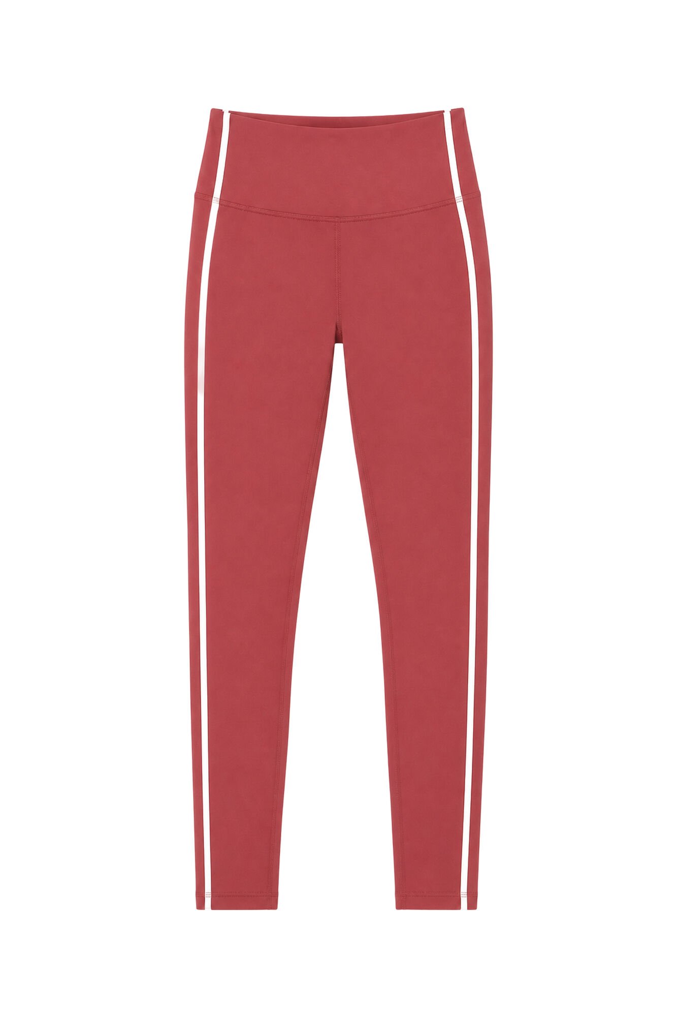Dash and Stars Legging comprida 4D STRETCH bordeaux vermelho