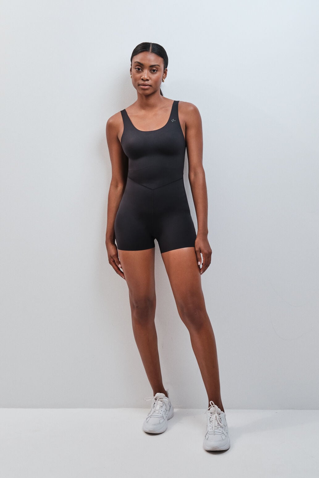 Dash and Stars Macac&atilde;o desportivo COMPRESSIVE preto preto