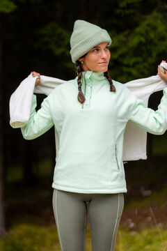 Dash and Stars Jersey tejido polar verde verde