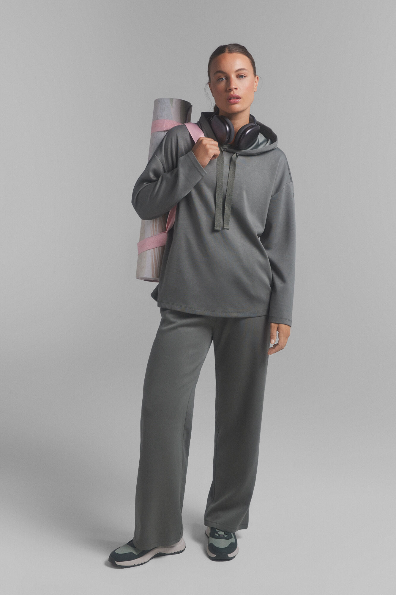 Dash and Stars Capuz macio .  beige