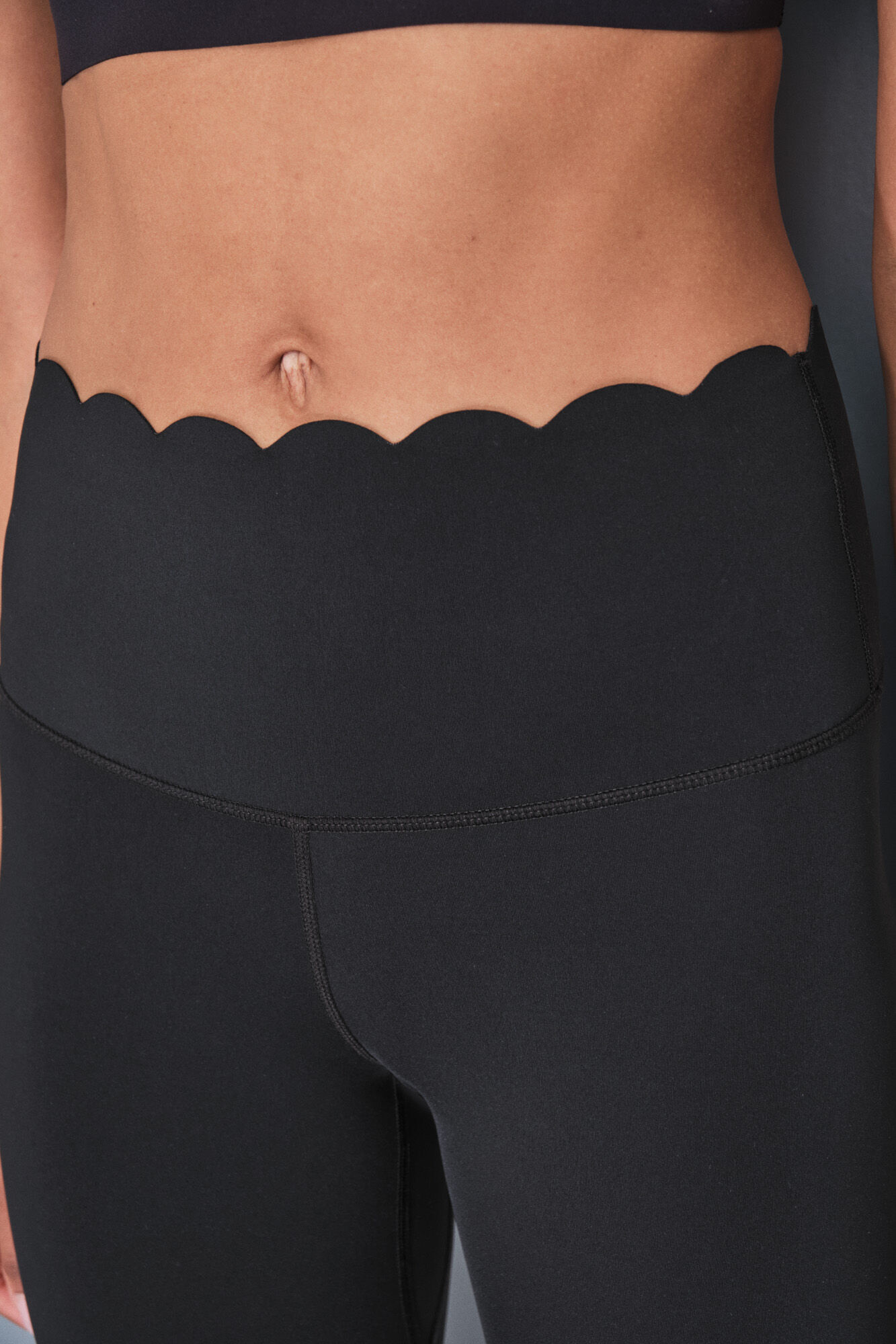 Dash and Stars Legging preta longa COMPRESSIVA