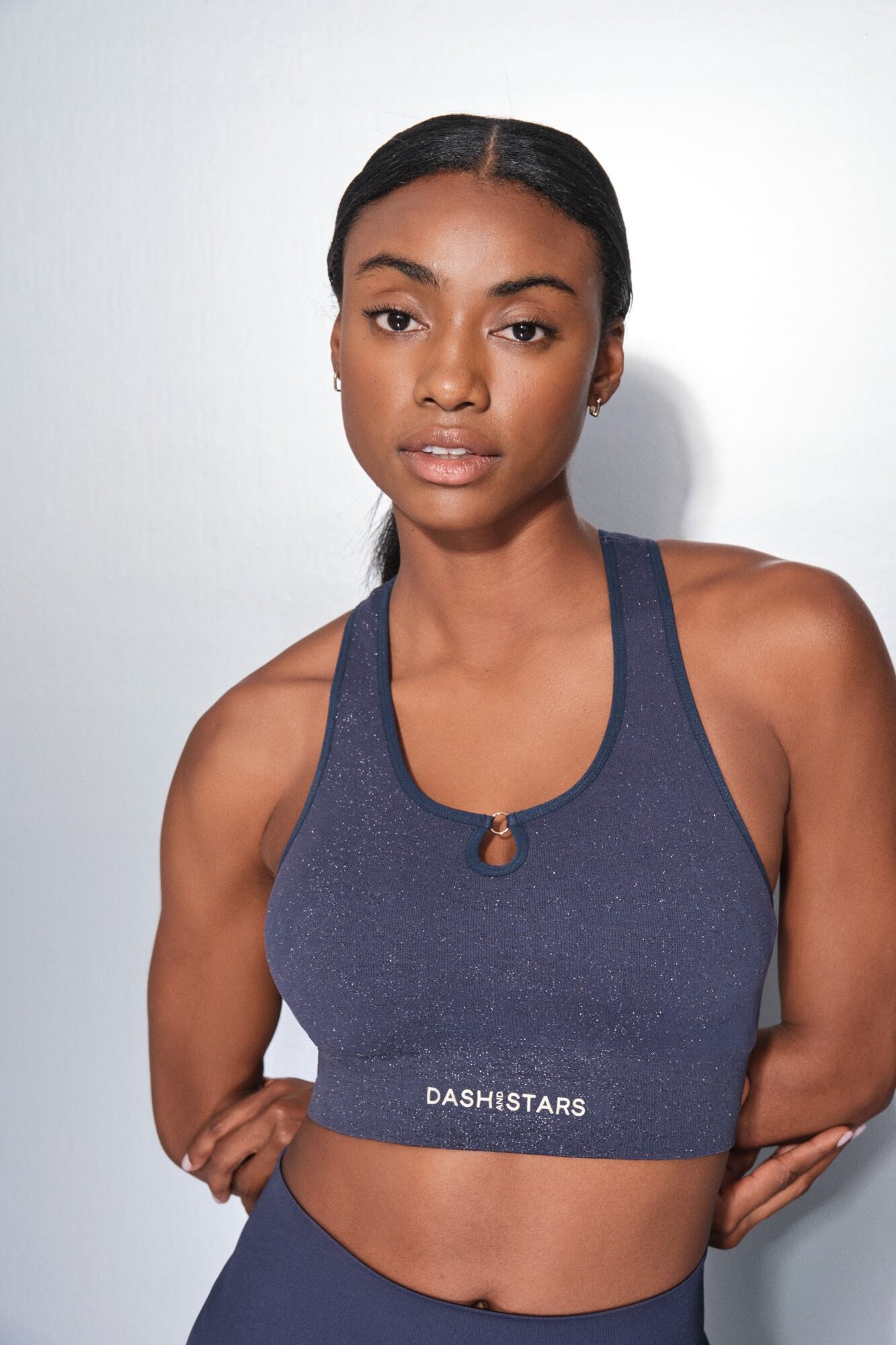 Dash and Stars Soutien desportivo azul SEAMLESS COMFORT azul