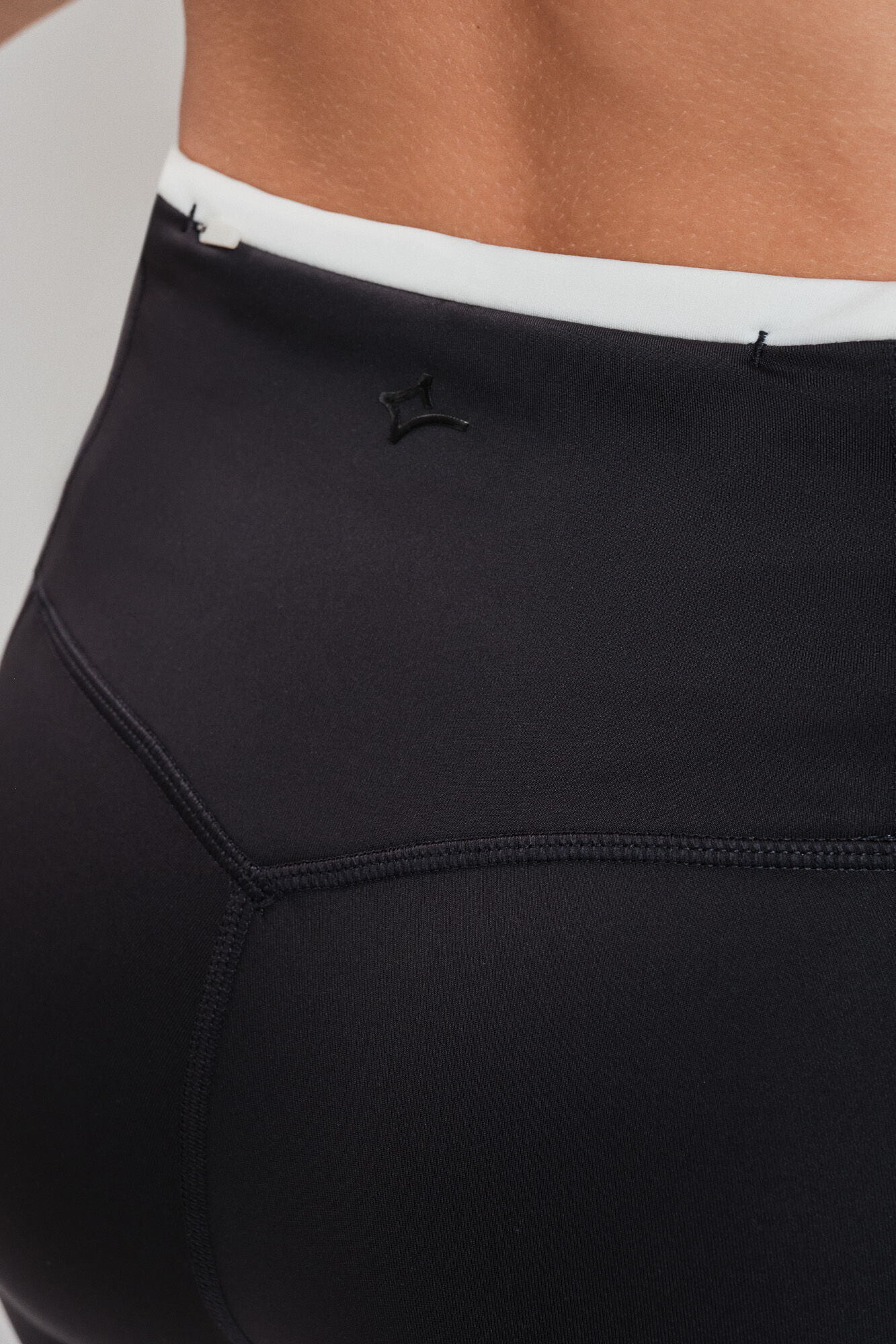 Dash and Stars Legging 4D STRETCH preto preto