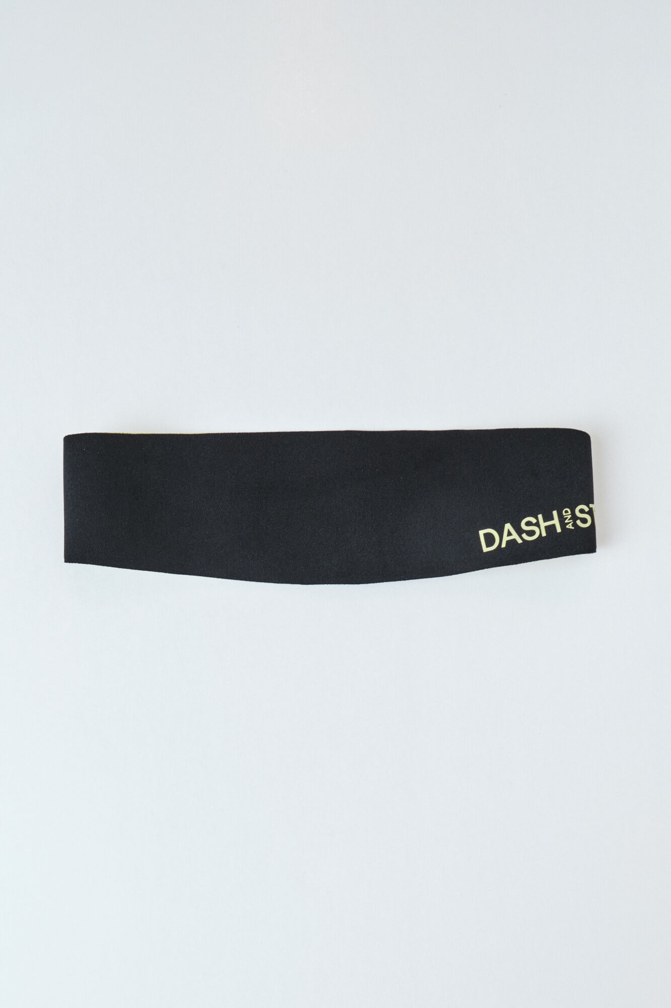 Dash and Stars Cinta de pelo deportiva amarilla negro