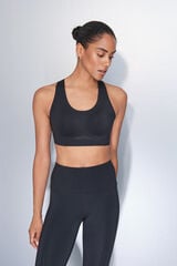 Dash and Stars Soutien desportivo preto Compressive preto