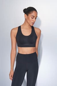 Dash and Stars Sujetador deportivo negro Compressive negro