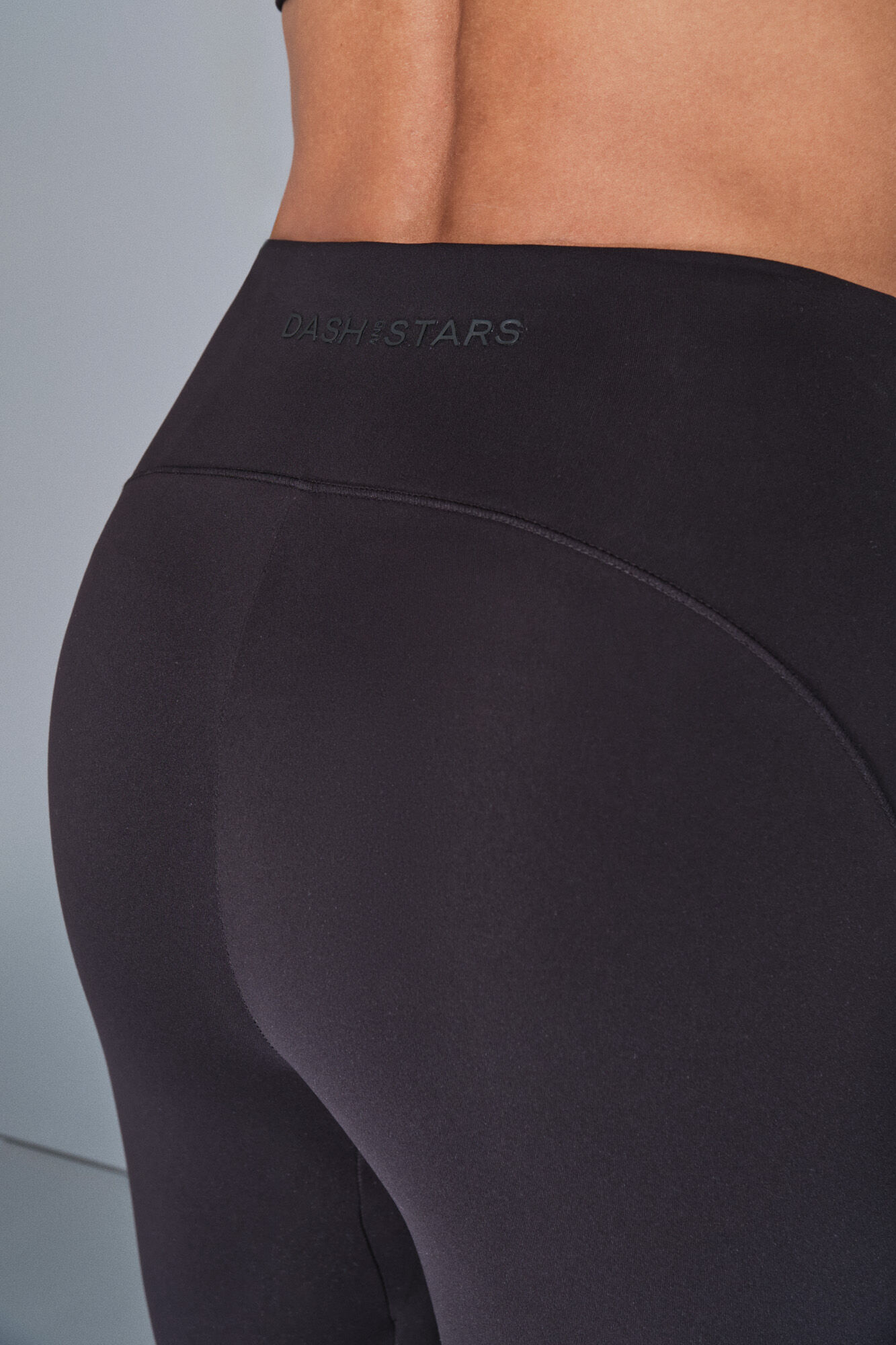 Dash and Stars Legging preta longa SOFT MOVE