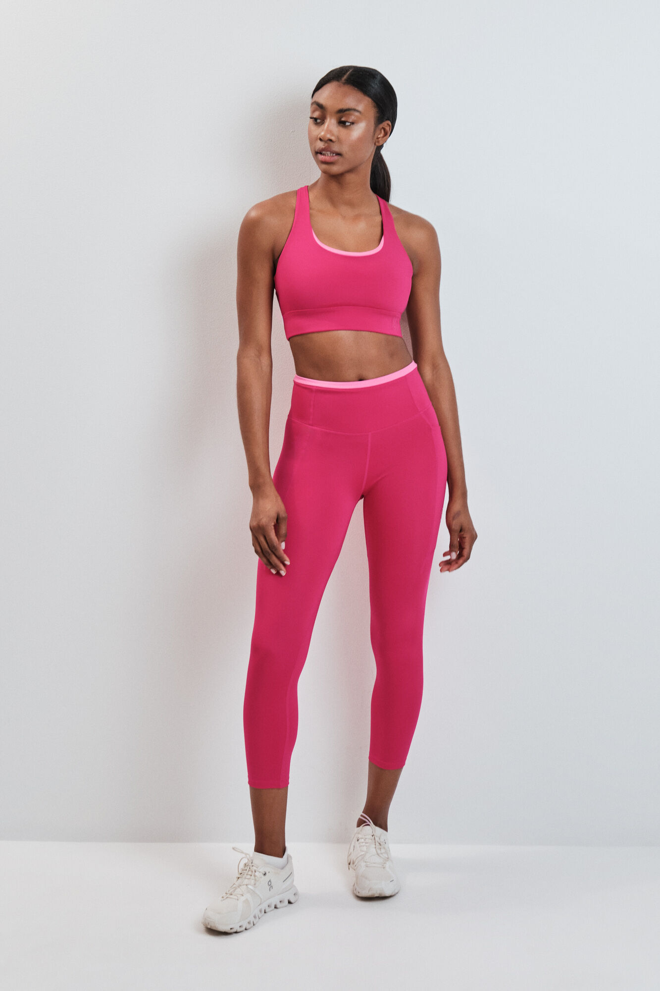 Dash and Stars Soutien desportivo 4D STRETCH rosa rosa