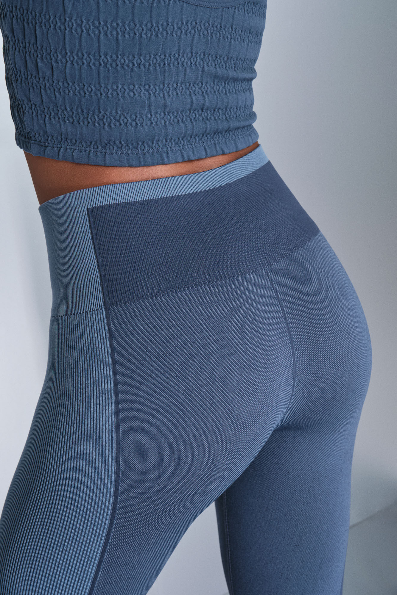 Dash and Stars Leggings largos SEAMLESS COMFORT azul azul