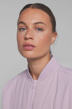 Dash and Stars Chaqueta bomber relleno ligero. Special colab @ffitcoco morado/lila