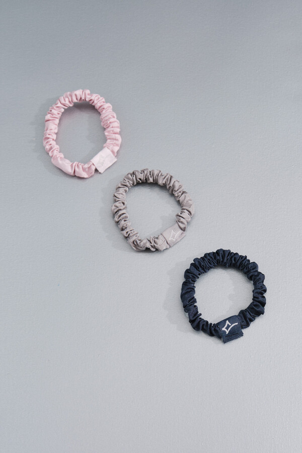Dash and Stars Pacote com 3 faixas de cabelo rosa