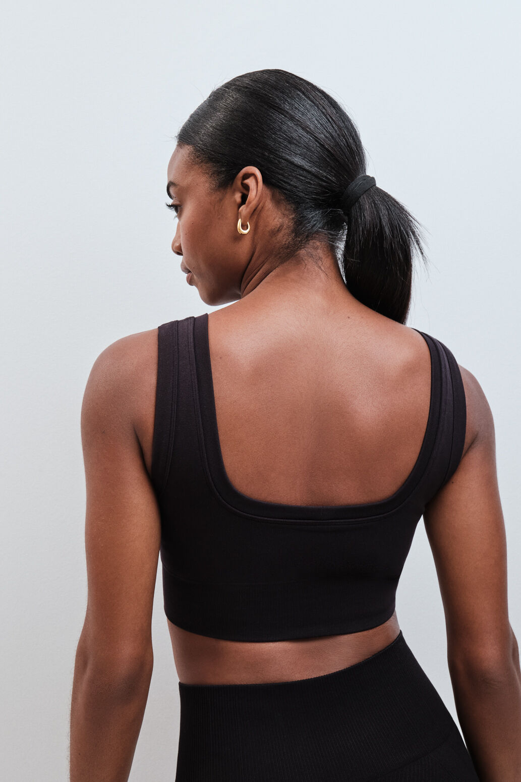 Dash and Stars Soutien desportivo SEAMLESS COMFORT preto preto