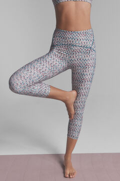 Dash and Stars Leggings SOFT MOVE crop estampado multicolor estampado