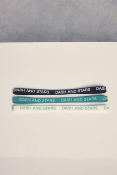 Dash and Stars Pack 3 diademas de pelo estampado