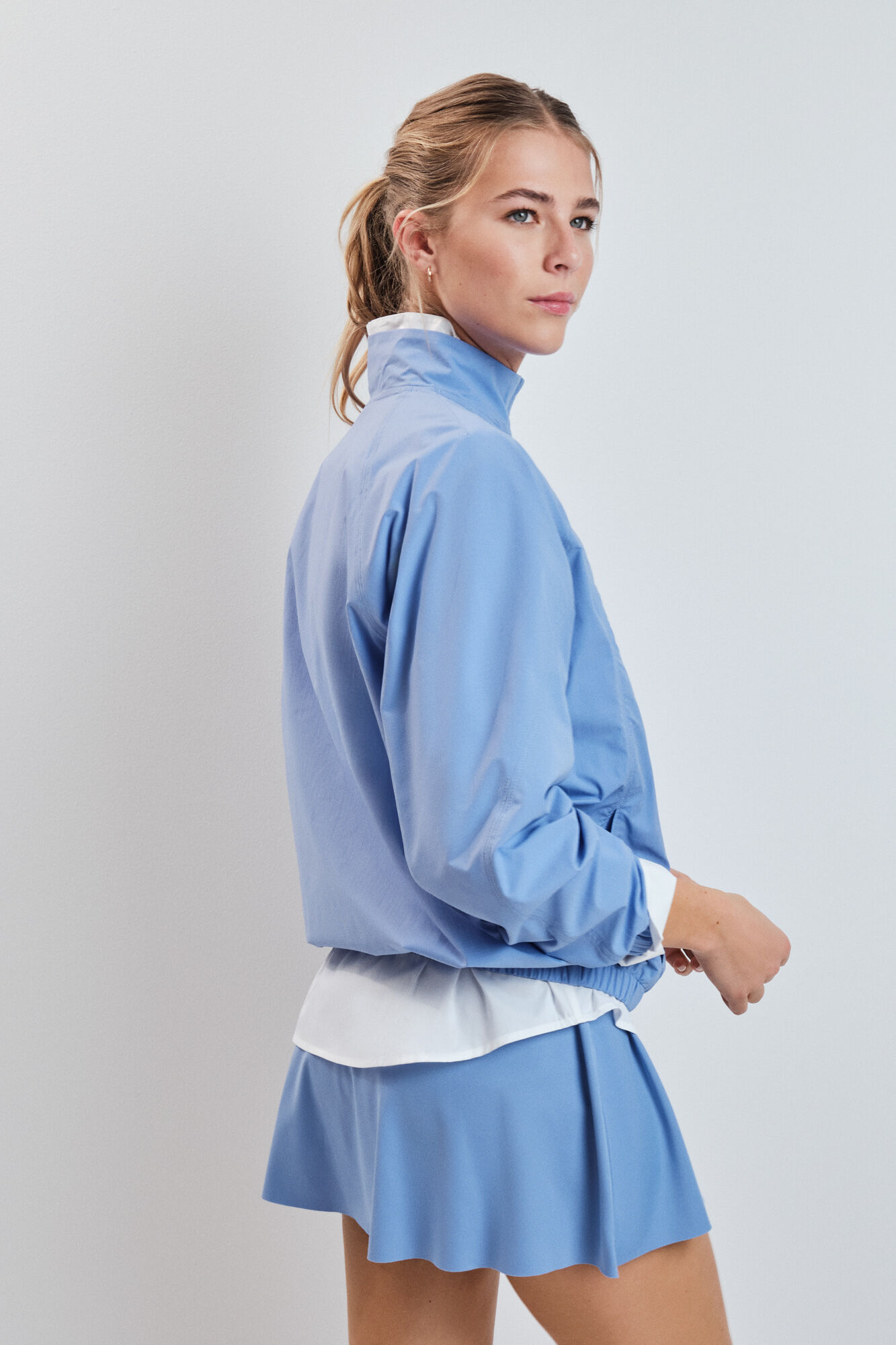 Dash and Stars Chaqueta cortavientos bomber azul azul