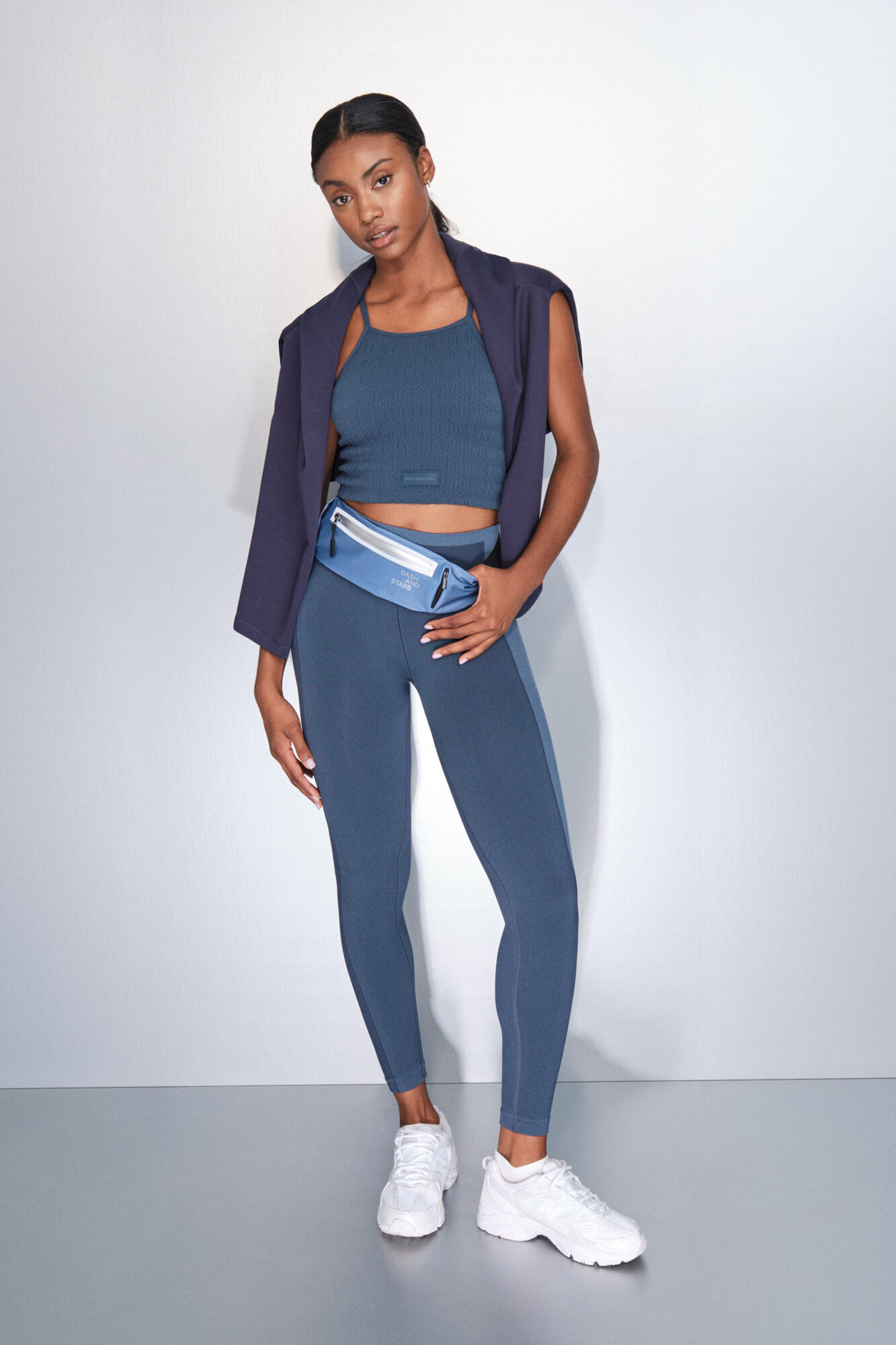 Dash and Stars Soutien desportivo azul Smock SEAMLES COMFORT azul