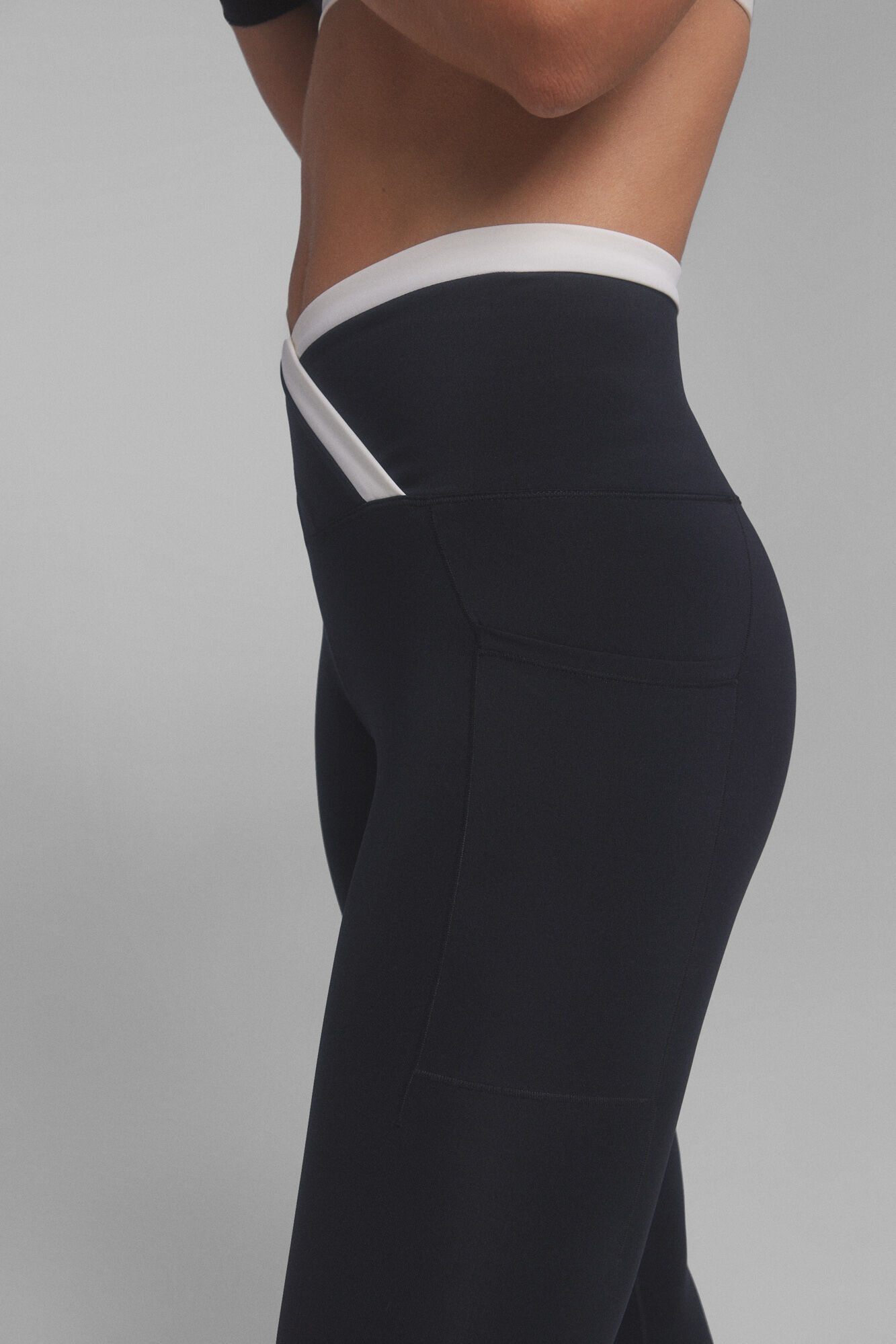 Dash and Stars Leggings pretas 4D STRETCH. preto