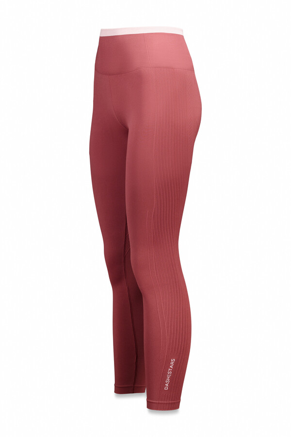 Dash and Stars Leggings longas rosa SEM COSTURAS CONFORTÁVEIS rosa