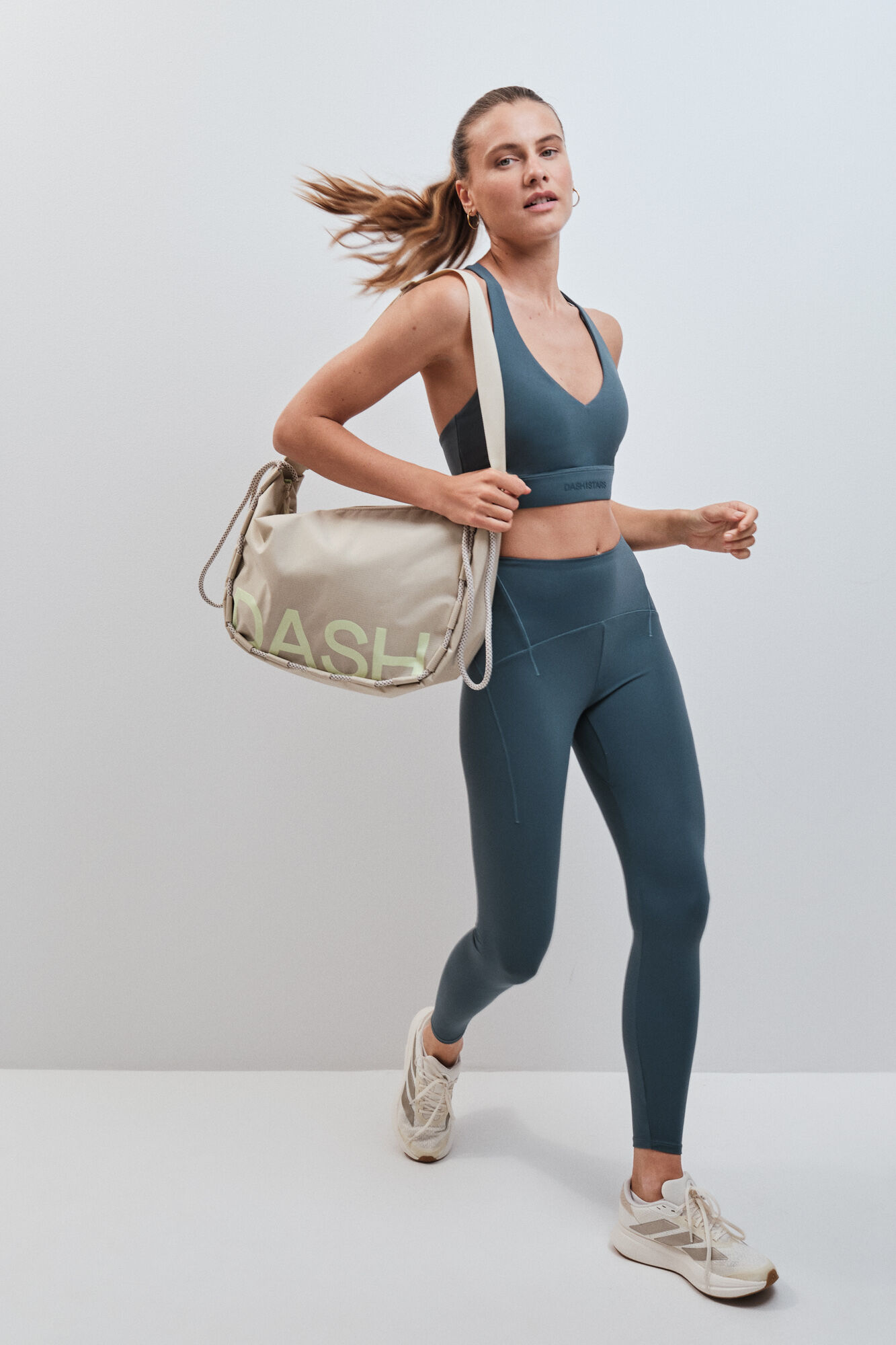 Dash and Stars Leggings SOFT MOVE comprida verde