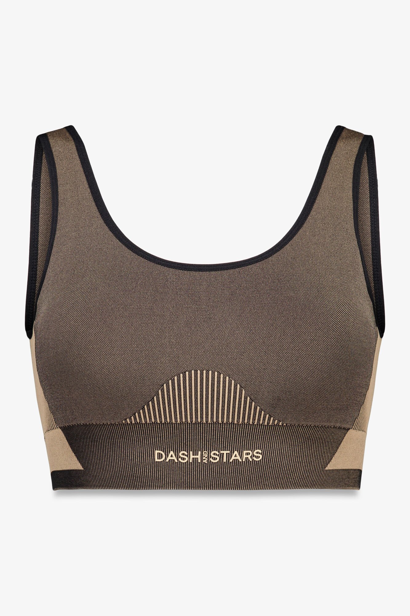 Dash and Stars Soutien desportivo marrom SEAMLESS FIT marrom
